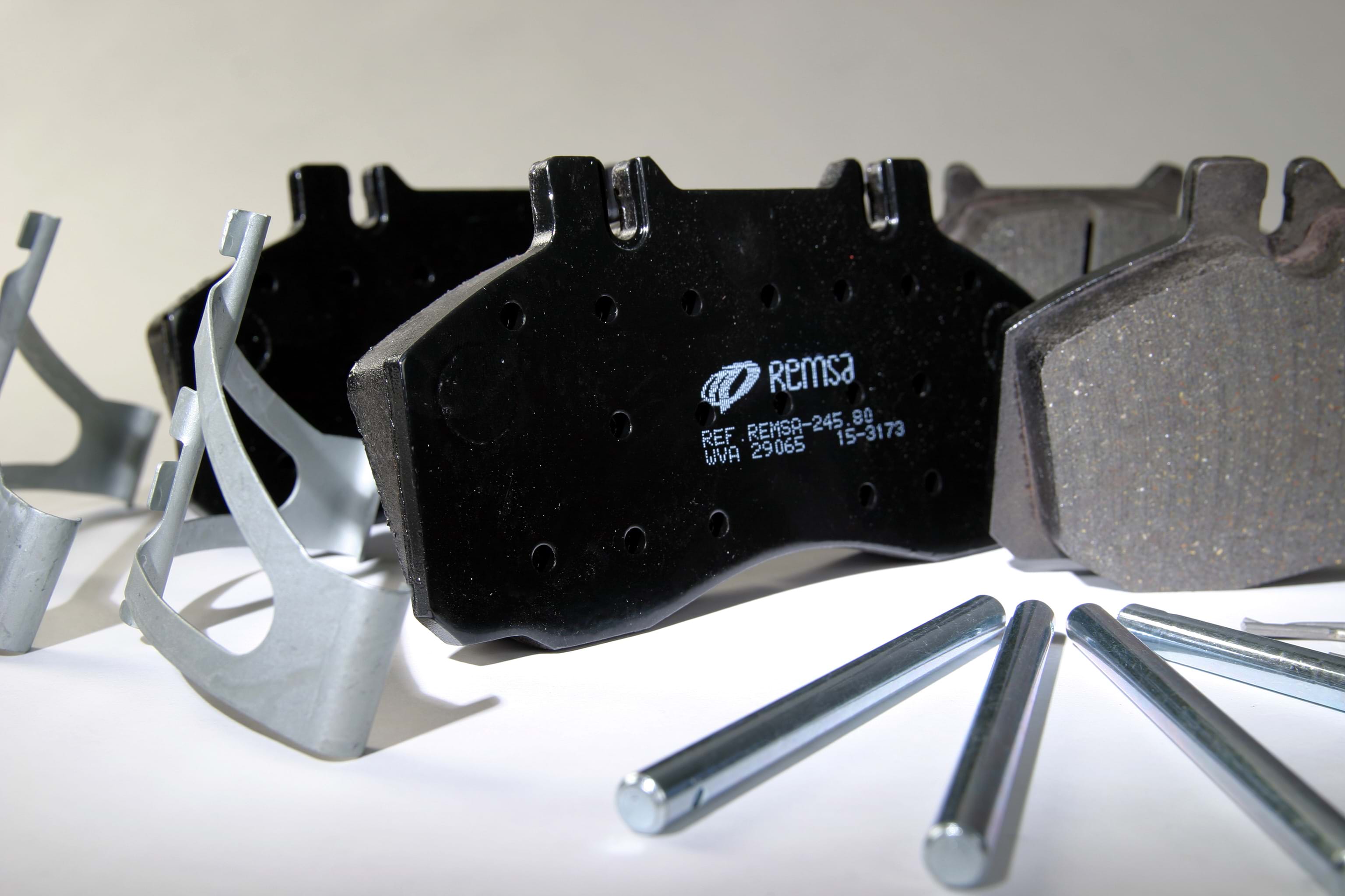 Remsa passenger and truck brake pads built to OE equivalent